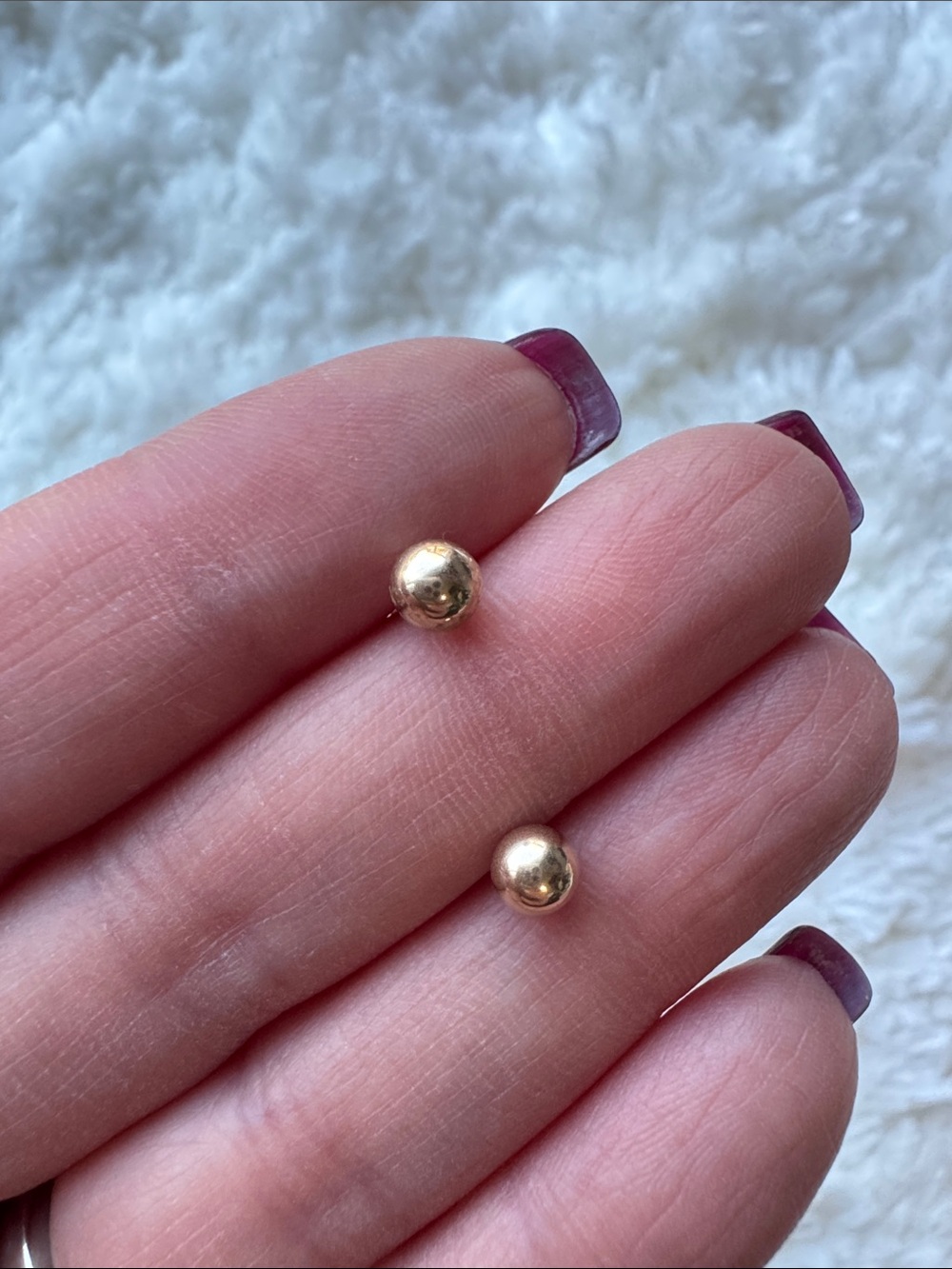 14k Ball Studs